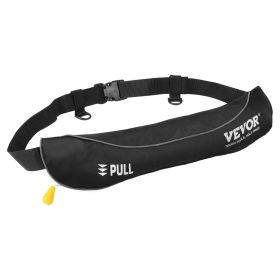 VEVOR Manual Inflatable Belt Pack for Adults, 105N Buoyancy, Over 80 Pounds and Up to 59 in Waist Adjustable