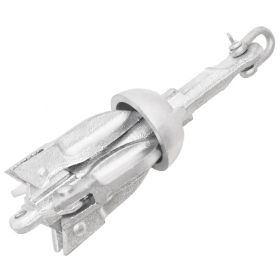 Folding Anchor Silver 1.5 lb Hot Dip Galvanized Cast Iron