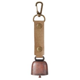 Outdoor Camping Bell Hiking Safety Avoiding Bear Bell (Type: Camping Bell, Color: apricot)